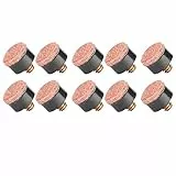 Billard Queuespitzen, 10pcs Billard Snooker Pool Queue Pole Tip Ersatzteile 10mm 11mm 12mm 13mm (11mm)