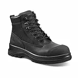Carhartt Herren Detroit Rugged Flex® 15 cm hoher S3-Sicherheitsstiefel, Schwarz, 43