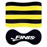 Finis Foam Ages 12 Pull Buoy, Yellow/Black, one Size