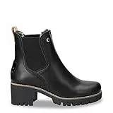 Panama Jack Damen Pia Trav Chelsea Boot, Schwarz, 38 EU