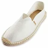 Kentti Herren Leinwand Classic Flat Espadrilles Beige 45 EU