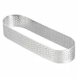 Cabilock Mousse- Form Mousse Ringe Edelstahl Mini Ausstechformen Oval Pie Kuchenform Bäckerei Werkzeuge 11. 9Cm Mini- T?rtchenpfannen.
