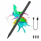 Luntak Tablet Stift für Android,POM-Spitze Touchscreen Stift Magnetic Handy Stift,Type-C Eingabestifte Kompatibel mit Samsung/Mi/Huawei/Vivo/Lenovo und andere Android-Smartphone und Tablet,Schwarz