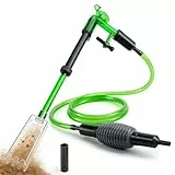 NICREW Aquarium Wasserwechsler, Kiesreiniger für Aquarium Wasserwechsel und Reinigung, Handbetriebener Sauger Bodenreiniger Aquarium Reiniger