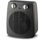 Rowenta SO2210 Compact Power Heizlüfter | 2 Leistungsstufen | Elektro-Heizung | Innenraum | für 20 m² Räume | Schwarz