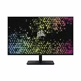 Corsair XENEON 315QHD165 32-Inch QHD IPS Gaming-Monitor - 2560 x 1440, 165Hz, 1ms, NVIDIA G-SYNC-Kompatibel, AMD FreeSync Premium, HDR-Fähig, DisplayPort 1.4, HDMI 2.0, USB 3.0 - Schwarz