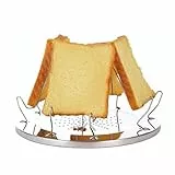 Camping-Toaster, zusammenklappbar, 4 Scheiben für Gaskocher, tragbarer Toaster für Familien, ideal für Picknick im Freien
