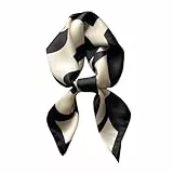 Ecroon Damen Seide Gefühl Schal Halstuch Schal Frauen Seidenschal Seidentuch Scarf