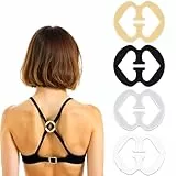 5 Stück Racerback-BH-Clips Set,Unsichtbare BH Träger Clip Rücken,Damen BH Träger Halter,rutschfeste BH Klammer Rücken für Fitnesssport Verhindern Schultergurte Rutschen