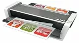 Leitz A3 Laminiergerät Touch 2, Vollautomatisches High Speed Premium Laminiergerät für Büro und Schule, Für 80 bis 250 mic Laminierfolien, Inkl. Laminierhüllen Starterkit, iLam, 74744000
