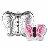 Ulalaza Schmetterling Kuchenform 3D Aluminium Backform Hochzeit Weihnachten Geburtstag Kuchen Backform