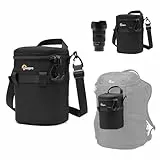 Lowepro ProTactic LCS 12 x 24 III Objektivtasche, gepolstert, f. 70-200 mm F/2.8 (mit Gegenlichtblende), für DSLR, spiegellose Kameras, Vol.2,5 l, Abm: 24x12x12 cm, Kameratasche f. Fotogr./Videofilmer