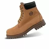 bugatti Herren Poleman Mode-Stiefel, Yellow Black, 44 EU