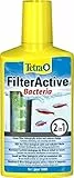 Tetra FilterActive Bacteria - 2in1 Mix aus lebenden Starterbakterien und schlammreduzierenden Reinigungsbakterien, hält den Filter biologisch aktiv und reduziert Mulm, 250 ml