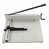 A3 Papierschneider, Stapelschneider Hebelschneide Präzisions-Schneidemaschine Schneiden Craft für Büro Schule und Zuhause Schwerlast manuell bedienbarer Desktop Papierschneider