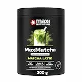 MaxiNutrition MaxMatcha Matcha Latte Classic 300g, 22g Protein,Weniger Süß