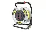 STANLEY FATMAX 227159 Kabeltrommel, Schwarz, Gelb, Grau