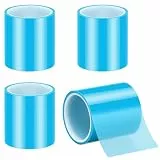 Luxeu Epoxidharz Klebeband, 4 Rollen 5cm x 5m Trennharzklebeband für Offene Lünette, Nahtlose Formentrennband, Harz Klebebänder für River Table, Hohlrahmen, DIY Handwerk