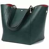 sqlp Taschen Damen Leder Groß Shopper Gross Henkeltaschen Tasche Student Schultasche Arbeit Handtaschen