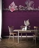 Komar Vlies Fototapete - Bold Baroness - Größe 200 x 250 cm - Tapete, Wanddekoration, Wohnzimmer, Schlafzimmer, Büro