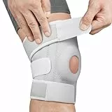 ACWOO Kniebandage Damen Männer,Verstellbare Kniestütze mit Seitenstabilisatoren & Patella Gel Pad, Orthopädische Kniestütze, Sport Bandage Knie für Meniskusriss, Knieschmerzen Lindern, Arthritis