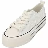 Palado Sneaker Damen Rubiza - Bequeme Turnschuhe im sportlichem Design - modisch und elegant ideal für Freizeit und Alltag weiß UK8 - EU41