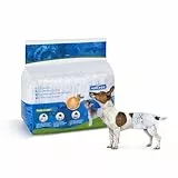 Nobleza Hund Windeln Einweg Weiblich Welpen Training Windeln Super Absorbent Pet Wraps 12 Pack, Größe S