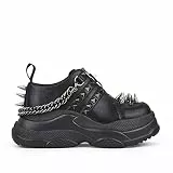 LAMODA Damen Watch Out Sneaker, Black Pu, 41 EU