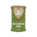 TIERLIEBHABER – Gras- & Kotfresser Pulver für Hunde – bei Fressen von Gras & KOT – beruhigt den Magen & reduziert Sodbrennen – Grasfresser Pulver mit Heilerde, Anis & Fenchel (200g)