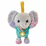 Vtech Baby Melodienelefant – Interaktives Plüschtier mit 3 gesungenen Liedern und 15 Melodien – Für Kinder von 3-24 Monaten