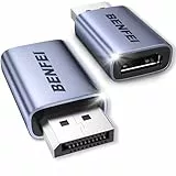 BENFEI 4K DisplayPort auf HDMI Adapter 2 Stück, Unidirektionaler DP 1.2 Computer auf HDMI 1.4 Monitor konverter Stecker auf Buchse–Kompatibel mit Laptop, PC, Monitor, TV, Grafikkarte AMD NVIDIA