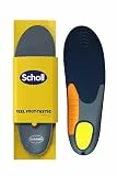 Scholl Heavy Duty Support Einlegesohlen für Männer, Größe 40-46.5 - für kräftige & große Männer 90+kg, breite Füße, stoßdämpfend, stützt das Fußgewölbe, verteilt den Druck, passgenaue Einlagen, 1 Paar