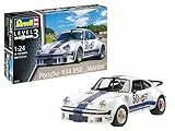 Revell 07685 Der Sportwagen Porsche 934 RSR Martini zum Selberbauen, Automodellbausatz 1:24, 17,9 cm originalgetreuer Modellbausatz für Einsteiger, unlackiert, 1/24