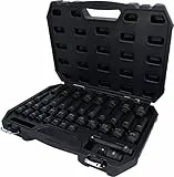 KS Tools 515.0065 1/2' Sechskant-Kraft-Stecknuss-Satz, 40-tlg