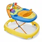 Chicco Walky Talky Baby Lauflernwagen mit Aktivitätszentrum, Spielzeug für Erste Schritte mit 3D-Spielbogen, Lichter und Geräusche, Höhenverstellbar, Lauflernhilfe, Lernspiele ab 6 Monaten, max. 12 kg