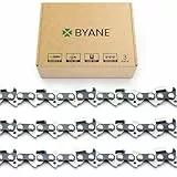 BYANE 3er-Pack Sägekette, 38 cm (15 Zoll), .325' Teilung, 1.3 mm (.050') 64 TG, Rückschlagsarm, für Husqvarna, Dolmar