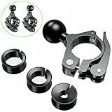 Sptchapn 1 Zoll Kugelhalterung Zubehör Aluminiumlegierung Passend für Lenkerhalterung Kugel Kompatibel mit 1' Kugelpfannensystemen (R18*2)