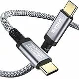 Wengshini USB C auf USB C Kabel 1.5M,240W/20Gbps USB 3.2 Gen2 x 2 Datenkabel, 4K@60HZVideoübertragung Videoübertragung für Laptop, Handy, Steam Deck, Tablet, SSD, Monitor usw.