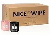 NiceWipe Bambus Toilettenpapier, 100% Bambus, 24 Rollen á 240 Blatt, 3-lagig, ultra-weich, reißfest, hautfreundlich, vegan, kein Plastik, umweltfreundlich und nachhaltiges Klopapier (Weiß)