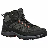 McKinley Herren Kona V Mid AQX Wander-Schuh, Black/Anthracite/Red, 42 EU