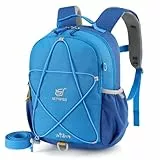 SKYSPER Kinderrucksack 9L Wanderrucksack Kinder mit Brustgurt für Jungen & Mädchen Perfekt für Kindergarten, Outdoor & Wandern