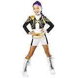 Rubies Offizielles Netflix K-Pop Demon Hunters Rumi Gold Classic Kinderkostüm, Verkleidung für Kinder, Größe 6+ Jahre