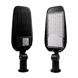 LUXULA LED-Straßenleuchte, Wegeleuchte, Außenleuchte, Laterne, 50 W, 5800 lm, 5000 K (neutralweiß), IP65 (Ø48-60 mm)'