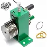 Schmuck-Rollmühle, handgekröpftes Werkzeug zum Biegen von Ringen, Durchmesser 65 mm, Nutbreiten 0,3–0,85 mm, Handwerkzeug für Gold- und Silberherstellung
