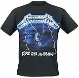 Metallica Ride The Lightning Männer T-Shirt schwarz L 100% Baumwolle Band-Merch, Bands