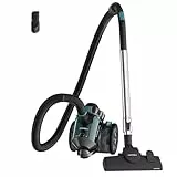 Cecotec Bodenstaubsauger mit 2 Litern Beutelloser Conga Rockstar Multicyclonic Compact X-Treme. 800 W, Ultraleicht und Kompakt, 20 kPa, Aktionsradius 6,2 m, 2-in-1-Zubehör für Möbel und Ecken.