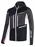 Black Crevice Herren Skitourenjacke, schwarz/weiß, XL