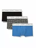 Calvin KleinLOW Rise Trunk 3PK 000NP2765ABLACK (Black/Wrapped Logo_Black/Regatta) M