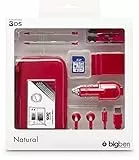 BigBen Interactive bb293128 Pack Natural Red, Zubehörset für Nintendo 3DS