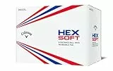Callaway Hex Soft Golfball 24-Teilig, Weiß